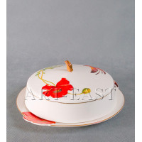 ALF 55-015 Сырница "Маки" 19,5*19,5*6см