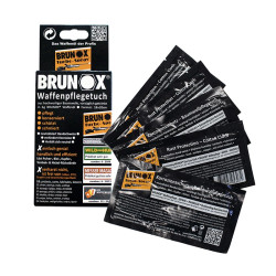Brunox Gun Care салфетки для ухода за оружием 5шт в коробке