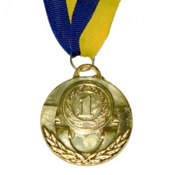 Медаль нагородна 43508 Д5см 1 місце Золото