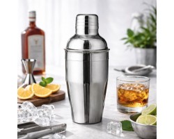 Шейкер для коктейлів 350 мл з нержавіючої сталі 304 барний з фільтром