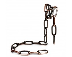 Підставка для вина Ланцюг декоративний металевий антична бронза, 20×12.5×20 см