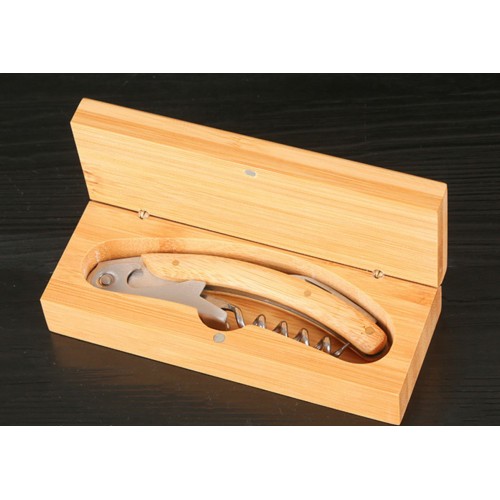 Штопор для вина в дерев'яній подарунковій коробці