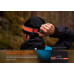 Фонарь налобный для бега Fenix HM65R-DT, лиловый