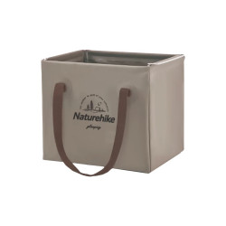 Складаний контейнер для води з ПВХ Naturehike CNH22SN002, 20л, світло-коричневий