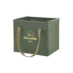 Складаний контейнер для води з ПВХ Naturehike CNH22SN002, 20л, темно-зелений