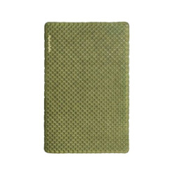 Матрас надувной сверхлегкий двойной Naturehike CNH22DZ018, с мешком для надува, прямоугольный зеленый 196 см.