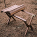 Стол раскладной Naturehike HTM Roll Table NH21JJ001, дерево, Размер M, черный орех
