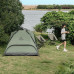Палатка четырехместная автоматическая Naturehike NH21ZP008, оливковая