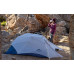 Палатка сверхлегкая двухместная с футпринтом Naturehike Cloud Up Wing NH19ZP083, 15D, серо-голубая