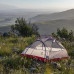 Палатка двухместная сверхлегкая с футпринтом Naturehike Star-River 2 Updated NH17T012-T, 210T, серо-красная