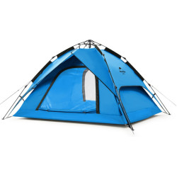 Палатка четырехместная автоматическая Naturehike NH21ZP008, блакинтная