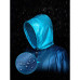 Плащ-дождевик двухцветный Naturehike NH19Y036-Y, размер L, синий-голубой