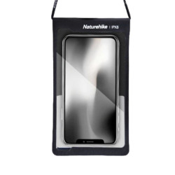 Чехол водонепроницаемый для смартфона Naturehike NH20SM003, черный