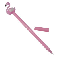Ручка кулькова Фламінго (рожева) сувенір