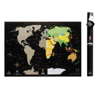 Скретч карта світу BLACK EDITION