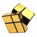 Кубик Рубіка 2х2х2 Дзеркальний (золотий)