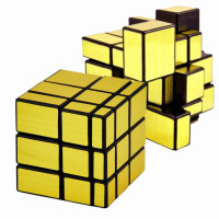 Кубик Рубіка 3х3х3 Дзеркальний (золотий)