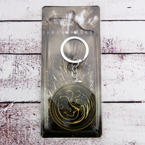 Брелок ФСАИ 6018 Игра Престолов Герб Таргариен