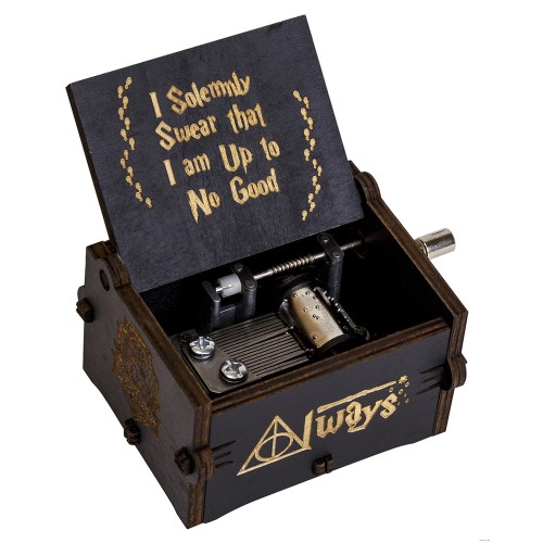 Музыкальная шкатулка винтажная Звездные Войны (Star Wars) черная