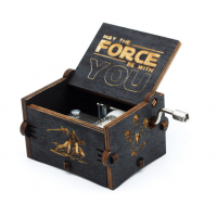 Музична скринька вінтажна Зіркові Війни (Star Wars) чорна Музична скринька вінтажна Зіркові Війни (Star Wars) чорна