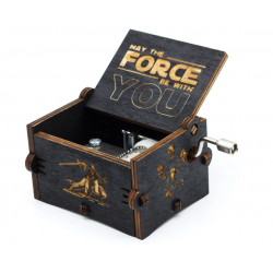 Музична скринька вінтажна Зіркові Війни (Star Wars) чорна