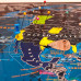 Скретч карта мира морская My Map Discovery edition (англ.)