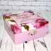Коробка подарункова КП-3332 (набір 3шт) рожева
