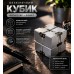 Инфинити куб антистресс металлический серебристый с заклёпками, 80×40×20 мм