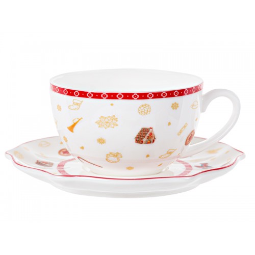 ЧАЙНЫЙ НАБОР 2 ПРЕДМЕТА "CHRISTMAS DELIGHT" 250МЛ