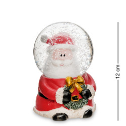 PM-53 Шар со снегом муз. с подсветкой "Санта Клаус"