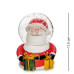 PM-54 Шар со снегом муз. с подсветкой "Санта с Подарками"