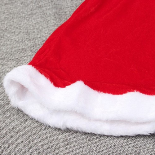 Різдвяна червона накидка-пелерина з капюшоном для дітей, універсальний розмір (на зріст 90–140 см)