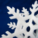 Снежинка 3Д блестящая набор (3 шт)