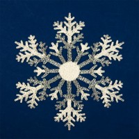 Украшение Снежинка Хрустальная 26*26см Украшение Снежинка Хрустальная 26*26см