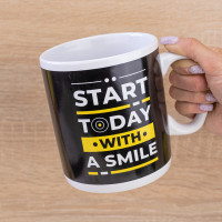 Кружка Гігант Start today with a smile