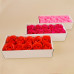 Подарочный набор Бутоны роз из мыла (малиновый)