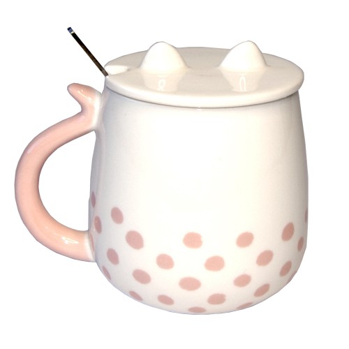 Чашка Cat-Youre з кришкою та ложкою