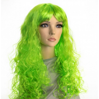 Парик Волнистый (зеленый)