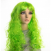 Парик Волнистый (зеленый)