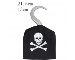 Піратський гак "Чорний прапор" з чохлом череп