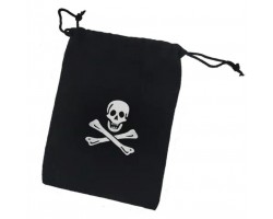 Піратський мішок "Череп скарбів" для монет і аксесуарів