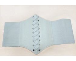 Пояс білий «Морська лілія» широкий еластичний