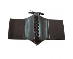 Пояс коричневий «Корсет капітана»