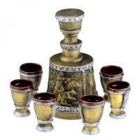 Подарунковий набір 33 wishes Графин полювання 7 предметів, набір мисливця (RO19) Подарунковий набір 33 wishes Графин полювання 7 предметів, набір мисливця (RO19)