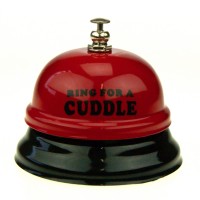 Дзвінок настільний ОБІЙМИ (Ring For А CUDDLE) червоний