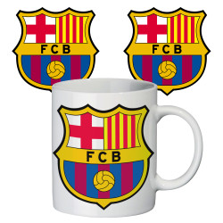 Чашка с принтом 65402 ФК Барселона