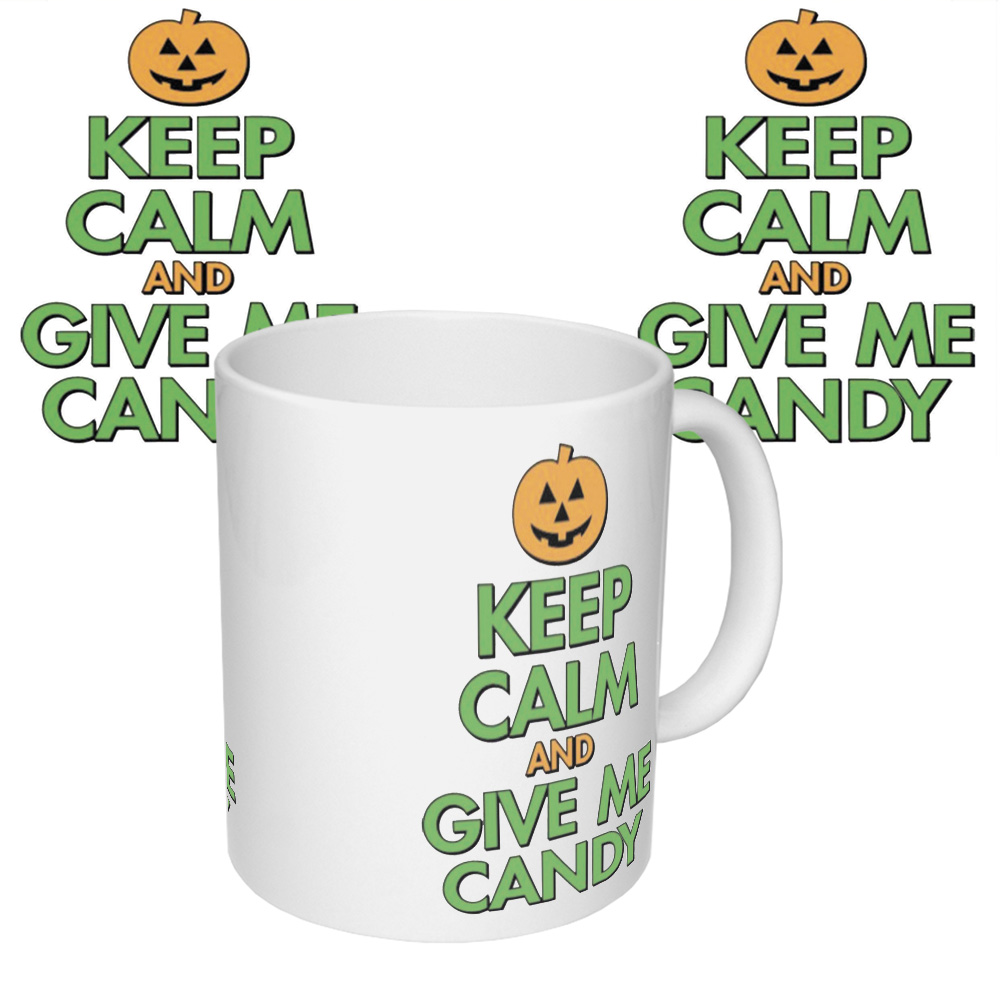 Чашка з принтом 63605 Keep calm