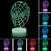 3D Светильник сенсорный Маска человека паука 15959-2-10