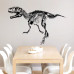 Інтер'єрна наклейка 3D Скелет Динозавра SK7039 70х50см