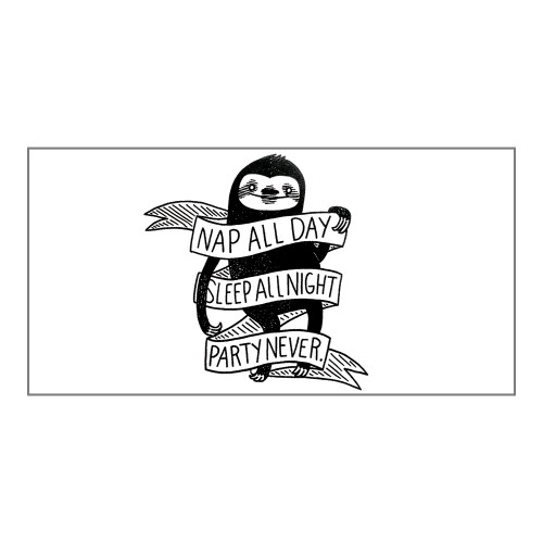 Чашка з принтом 63202 Nap all day (чорна) Чашка з принтом 63202 Nap all day (чорна)